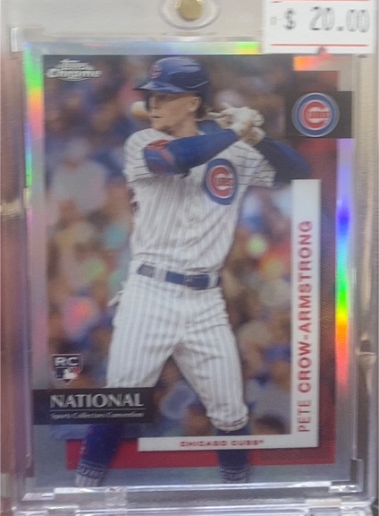 2024 Topps Chrome National Convention #MLB-9 Pete Crow-Armstrong — front
