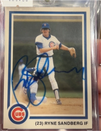 1988 Topps #23 Ryne Sandberg — front