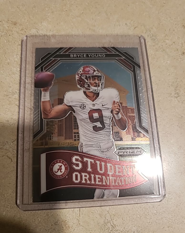 2023 Panini Prizm Draft Picks #SO-1 Bryce Young Student Orientation — front