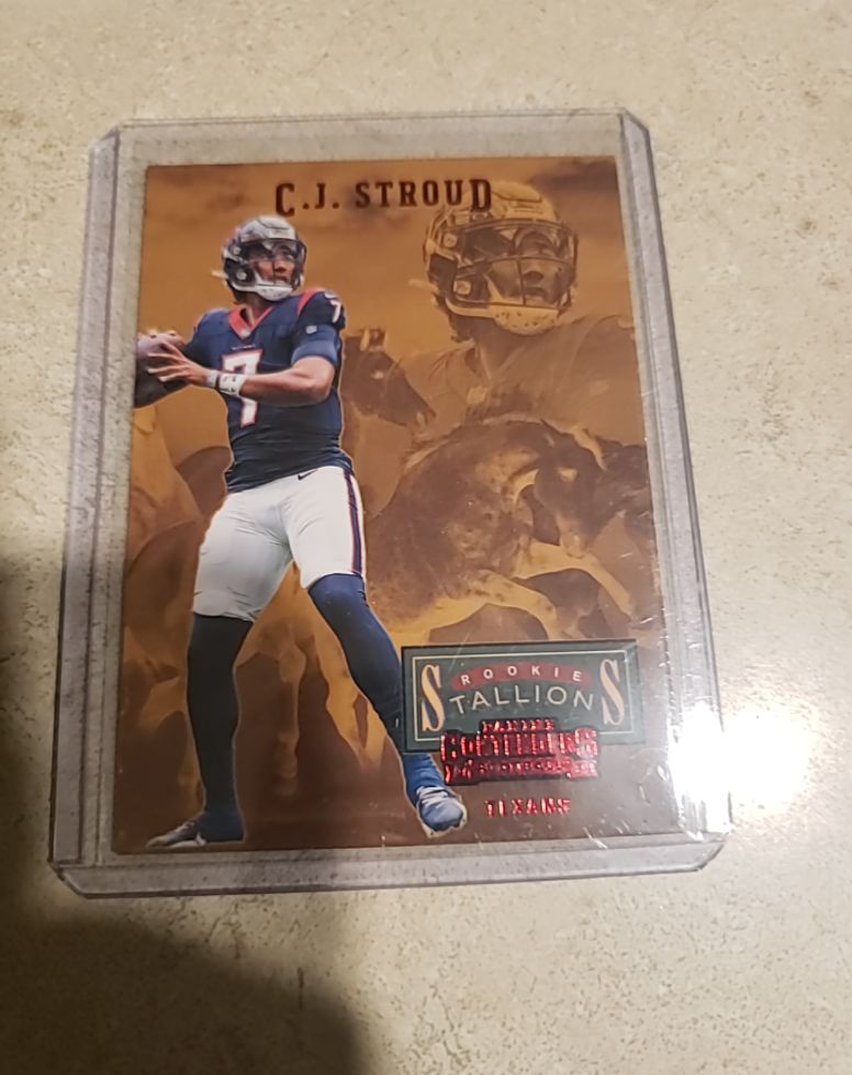 2023 Panini Contenders #6 C.J. Stroud Rookie Stallions — front