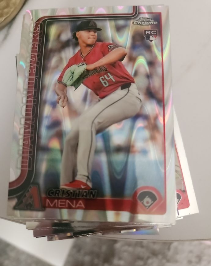 2025 Topps Series 1 #120 Cristian Mena — front