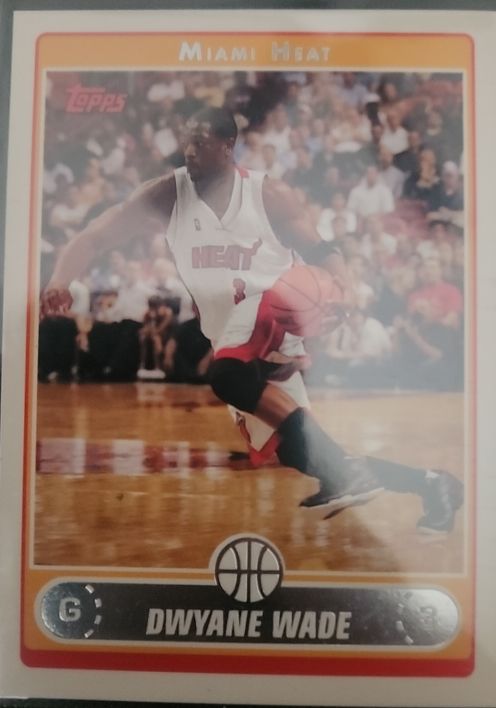 2006-07 Topps #100 Dwyane Wade — front