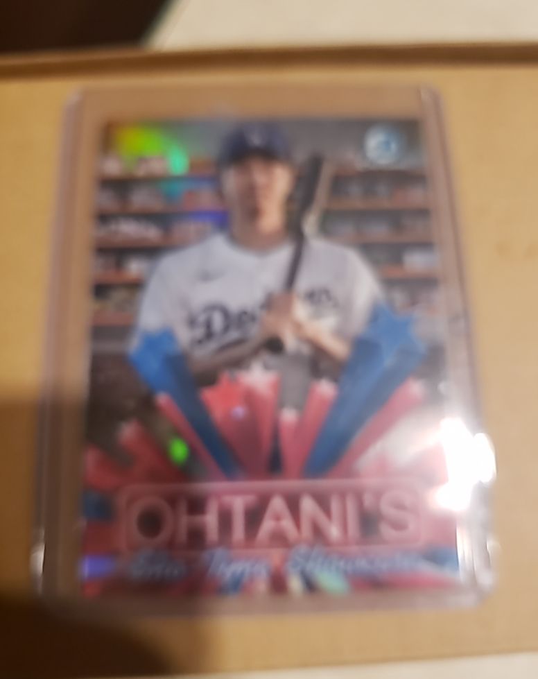 2025 Bowman Shohei Ohtani Ohtani's Sho-Time Showcase #HS-4 — front