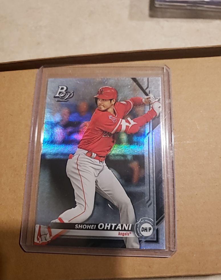 2019 Bowman Platinum #2 Shohei Ohtani — front