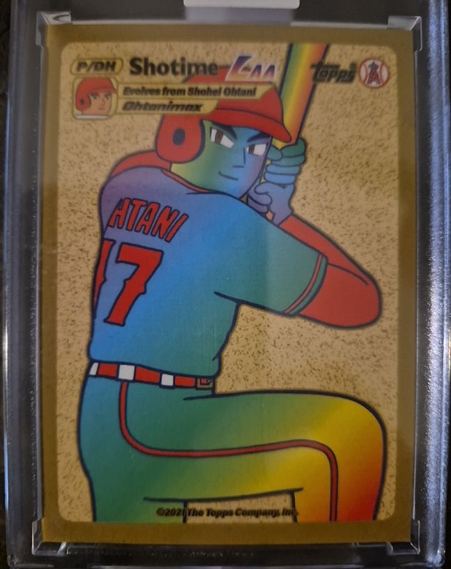 2021 Topps Project 70 #547 Shohei Ohtani by Keith Shore — front