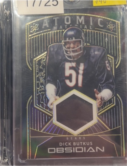 2020 Panini Obsidian #AM20 Dick Butkus — front