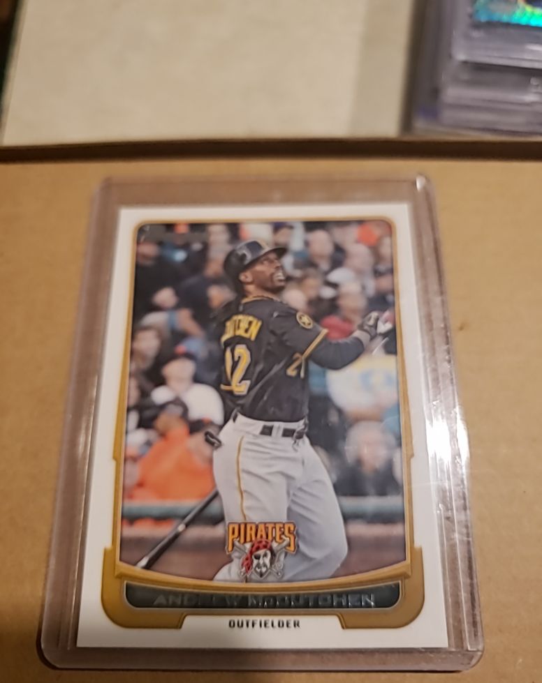 2012 Bowman #76 Andrew McCutchen — front