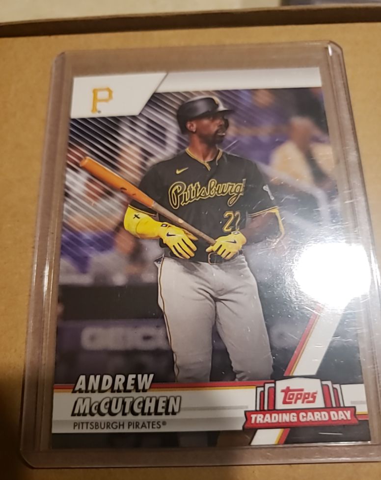 2024 Topps National Trading Card Day #NTCD-B22 Andrew McCutchen — front