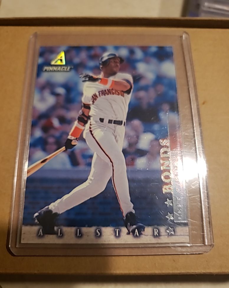 1998 Pinnacle #23 Barry Bonds — front
