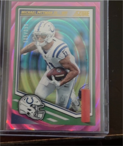 2025 Panini Score #205 Michael Pittman Jr. — front