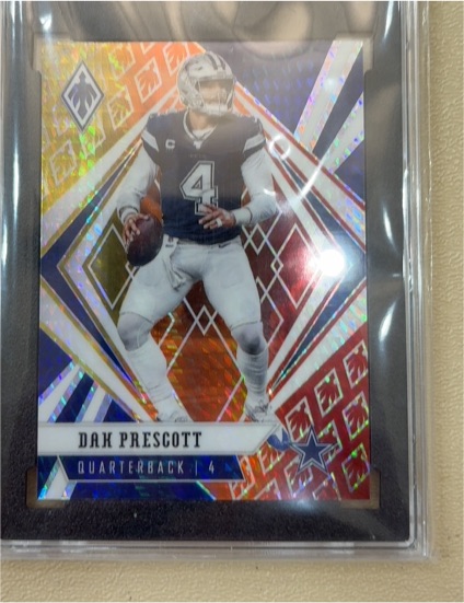 2020 Panini Phoenix Fire Burst #51 Dak Prescott — front