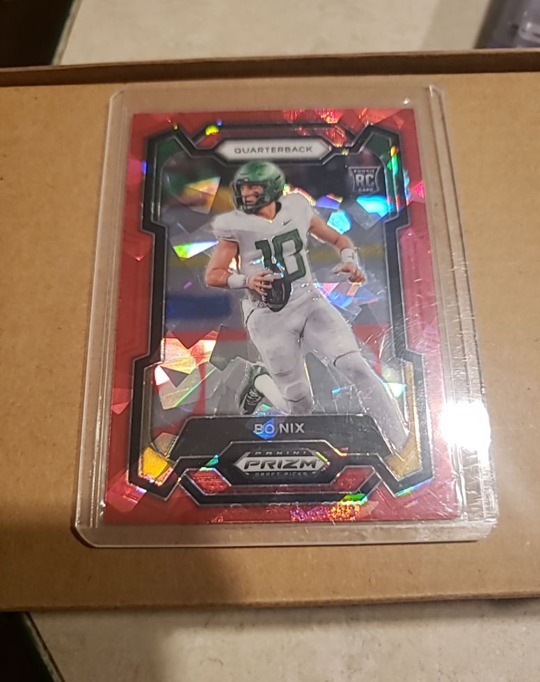 2024 Panini Prizm Draft Picks #105 Bo Nix — front