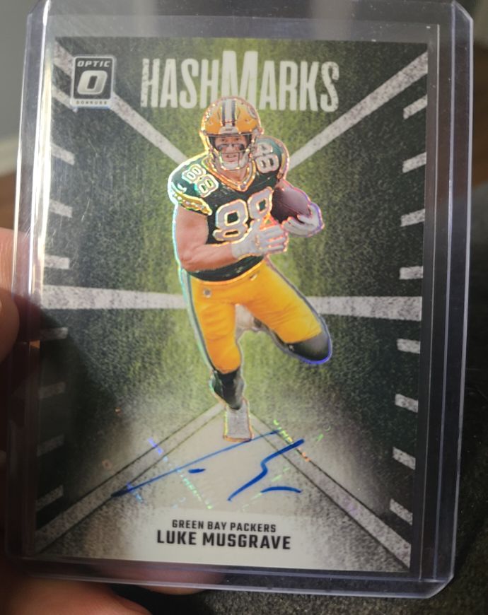 2024 Donruss Optic Hash Marks #HM-LME Luke Musgrave — front