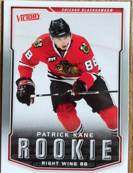 2007-08 Upper Deck Victory #335 Patrick Kane — front