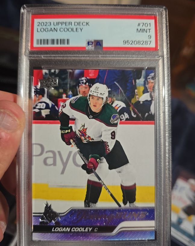 2023-24 Upper Deck Extended Series #701 Logan Cooley — front