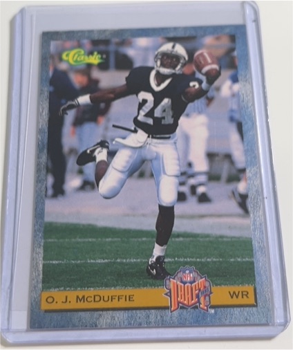 1993 Classic #48 O.J. McDuffie — front