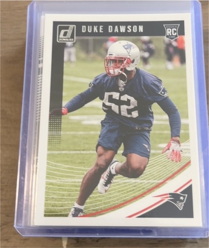 2018 Donruss #374 Duke Dawson — front