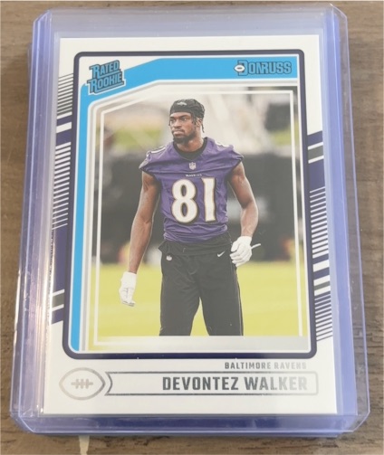 2024 Panini Donruss #345 Devontez Walker — front
