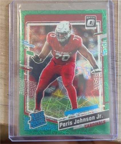 2023 Panini Donruss Optic #205 Paris Johnson Jr. — front