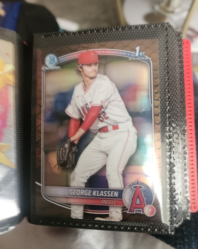2025 Bowman Chrome Prospects #BCP-63 George Klassen — front