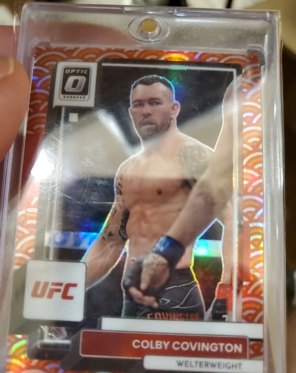 2023 Donruss Optic UFC #23 Colby Covington — front