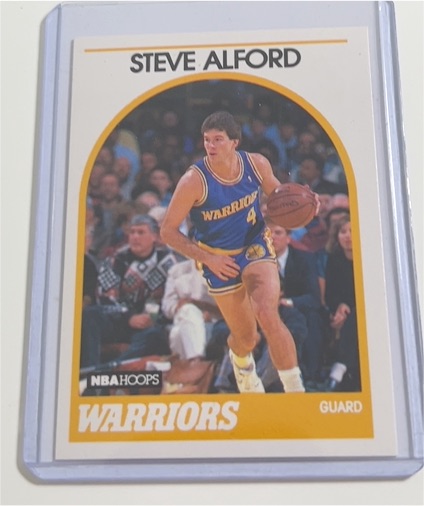 1989 NBA Hoops #143 Steve Alford — front