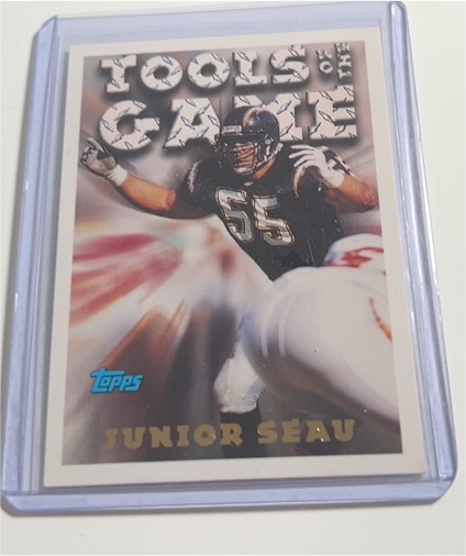 1994 Topps #205 Junior Seau — front