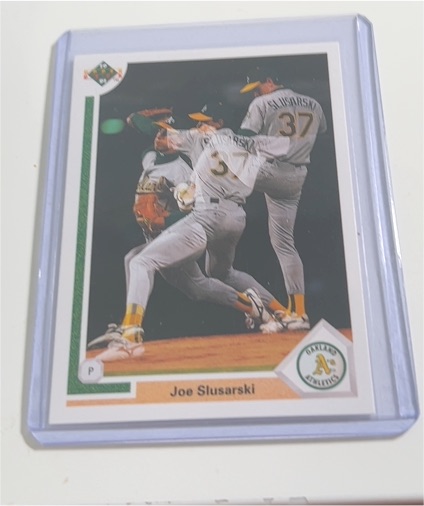 1991 Upper Deck #777 Joe Slusarski — front