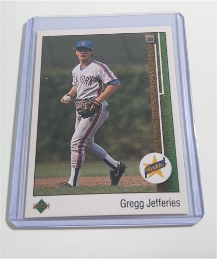 1989 Upper Deck #9 Gregg Jefferies — front