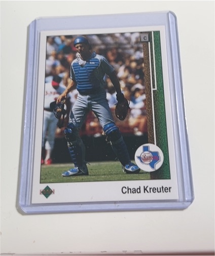 1989 Upper Deck #312 Chad Kreuter — front