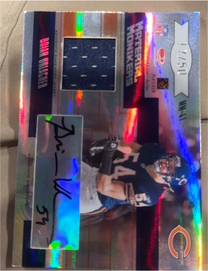 2005 Leaf Limited Monikers #ML-41 Brian Urlacher — front