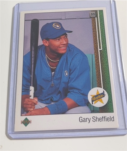 1989 Upper Deck #13 Gary Sheffield Rookie Card — front