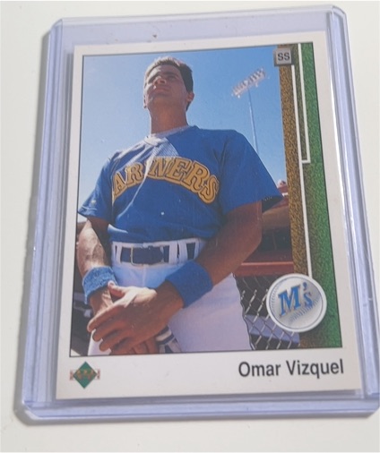 1989 Upper Deck #787 Omar Vizquel RC — front