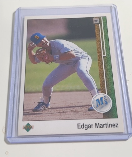1989 Upper Deck #768 Edgar Martinez — front