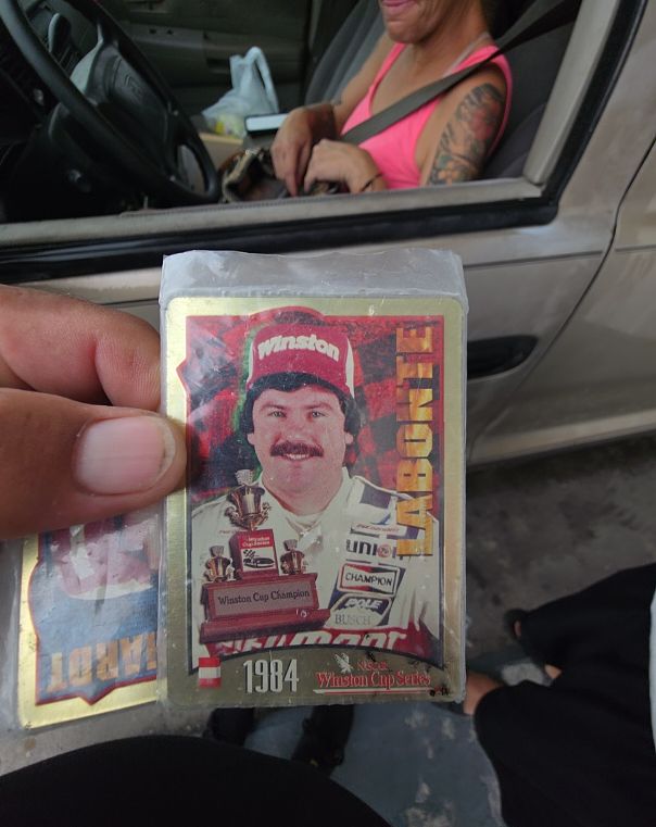 1984 Metallic Impressions #Terry Labonte NASCAR Winston Cup Champion — front