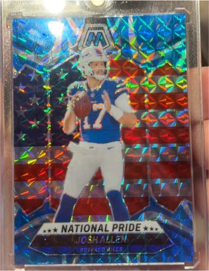 2024 Panini Mosaic #254 Josh Allen National Pride — front