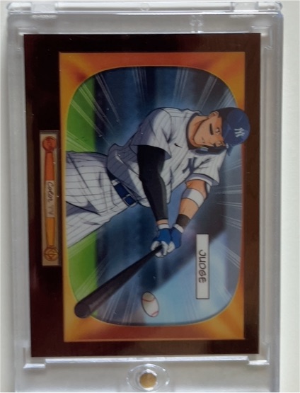 2024 Bowman Chrome Anime #BA-4 Aaron Judge — front
