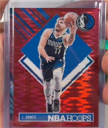 2024-25 Panini NBA Hoops #281 Luka Doncic Tribute — front