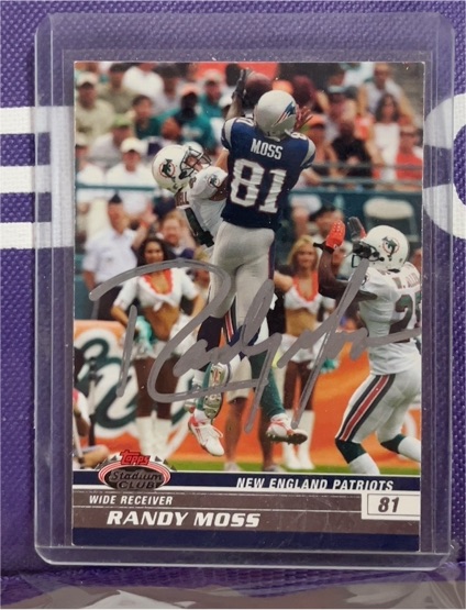 1991 Topps Stadium Club #81 Randy Moss — front