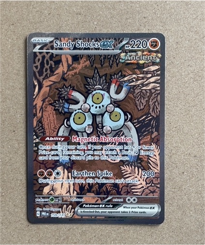 2024 Pokémon Prismatic Evolutions #159 Sandy Shocks ex — front