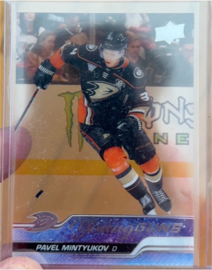 2023-24 Upper Deck Series 2 Young Guns #488 Pavel Mintyukov — front