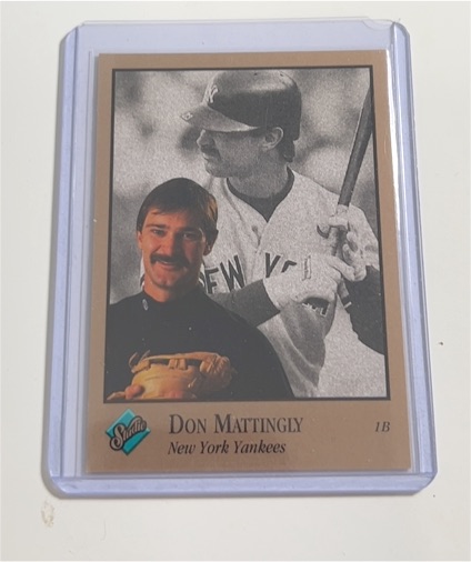 1992 Leaf Studio #216 Don Mattingly — front
