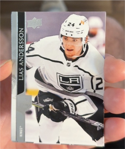 2020-21 Upper Deck Extended Series #562 Lias Andersson Los Angeles Kings — front