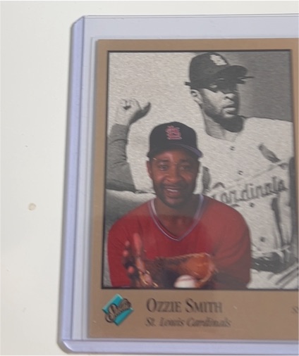 1992 Leaf Studio #98 Ozzie Smith — front