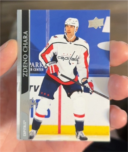 2020-21 Upper Deck Extended Series #644 Zdeno Chara — front