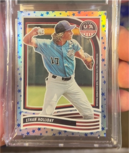 2024 Panini Stars & Stripes USA Baseball #110 Ethan Holliday — front