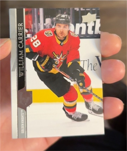 2020-21 Upper Deck Extended #639 William Carrier — front
