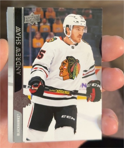 2020-21 Upper Deck Extended Series #527 Andrew Shaw — front