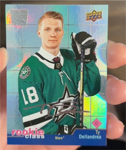2020-21 Upper Deck Rookie Class SE #RC-27 Ty Dellandrea — front