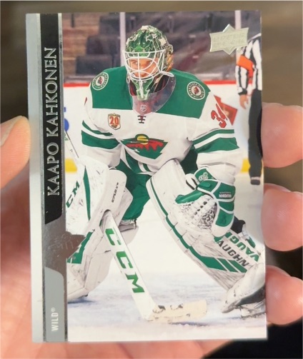 2020-21 Upper Deck Extended Series #569 Kaapo Kahkonen — front